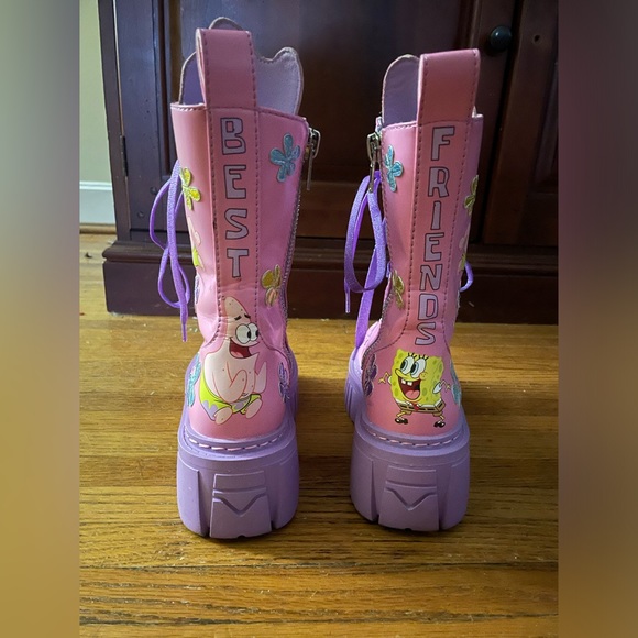 Rare SpongeBob SquarePants Best Friends Boots - Picture 7 of 8